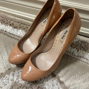 Miu Miu Nude Heels